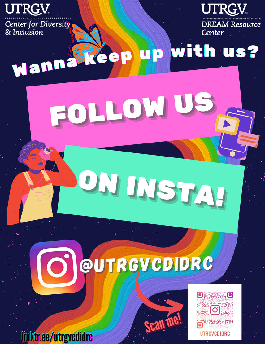 Social Media Flyer | UTRGV CDI &amp; DRC | Fall 2021 | Canva
